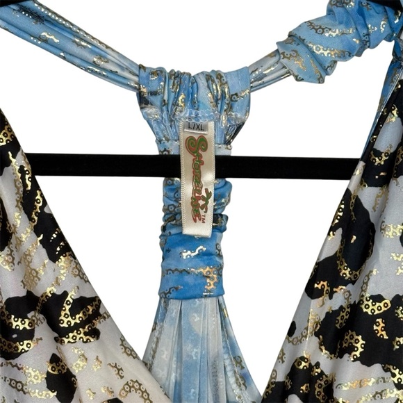 Shorline Dress L XL sleeveless Beach - Picture 3 of 4